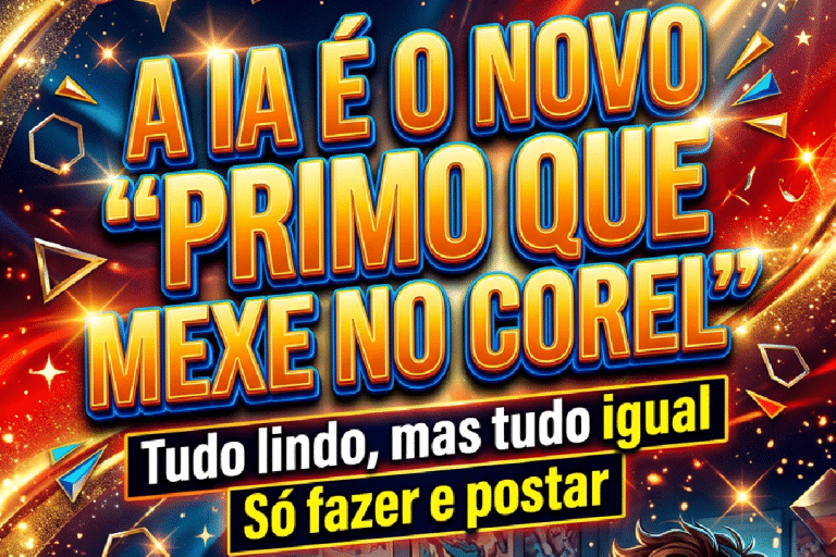A IA é o novo "Primo do Corel"